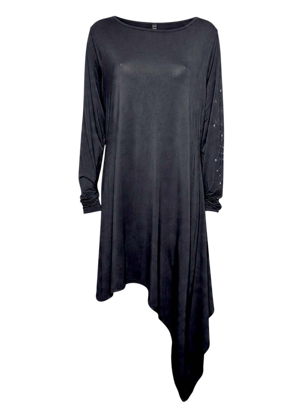 Killstar KIHILIST Crescent Doom Celestial Sleeve Asymmetric Dress 3XL NWT